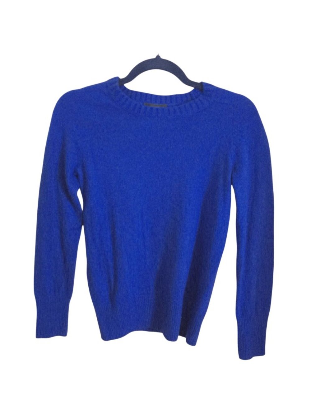 J.Crew With Cashmere Royal Blue Crewneck Pullover Sweater Size XS - Picture 2 of 6
